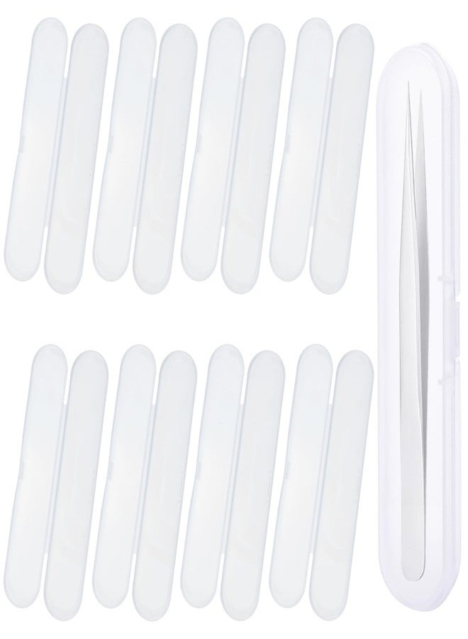 Capiant 8 PACK Glass Nail File & Acne Needle Organizer Case, Clear Storage Box for Nail Tools & Blackhead Extractor Tools - Image 1